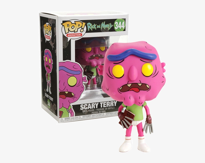 Funko Pop Rick And Morty Scary Terry No Pants Exclusive - Funko Pop Scary Terry Hot Topic, transparent png