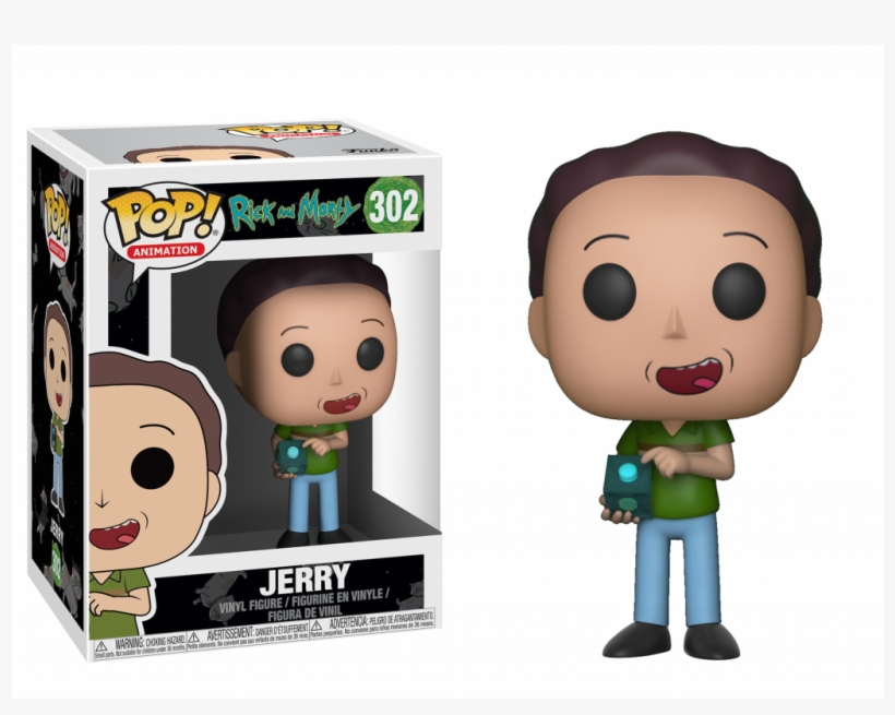 Rick And Morty- Jerry - Funko Pop! Rick & Morty - Tinkles And Ghost In, transparent png