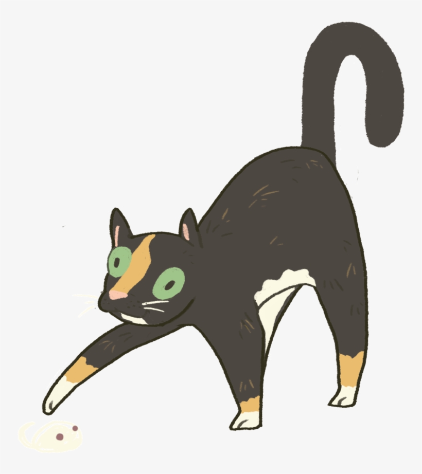 Cat Clipart Whiskers Cat Rodent Dog Png 754 * 842 Transprent - Domestic Short-haired Cat, transparent png