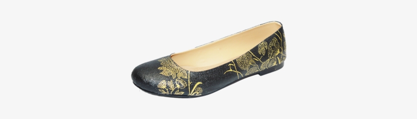 Floral Elegance Doll Shoes - Ballet Flat, transparent png