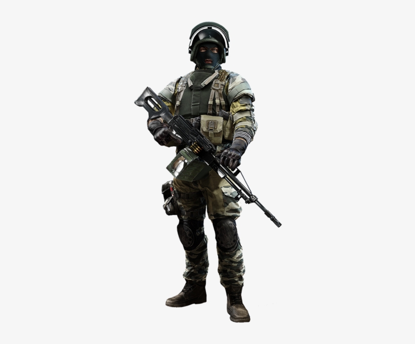 Cartoon Army Man Png - Battlefield 4 Russian Support, transparent png
