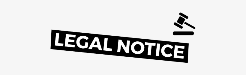Legal Notice, transparent png