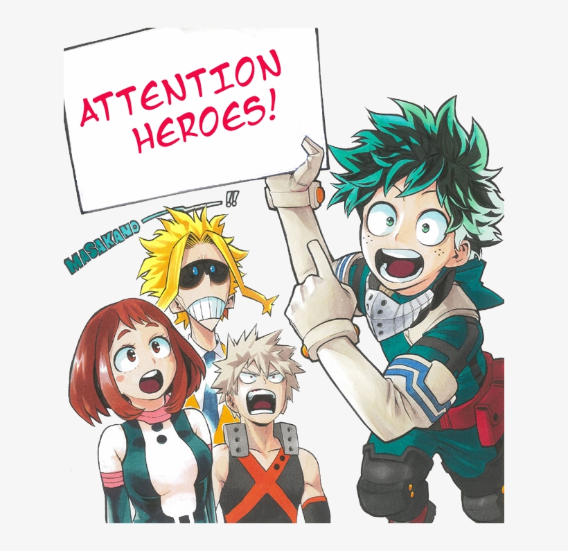 Notice - Boku No Hero Academia The Movie, transparent png