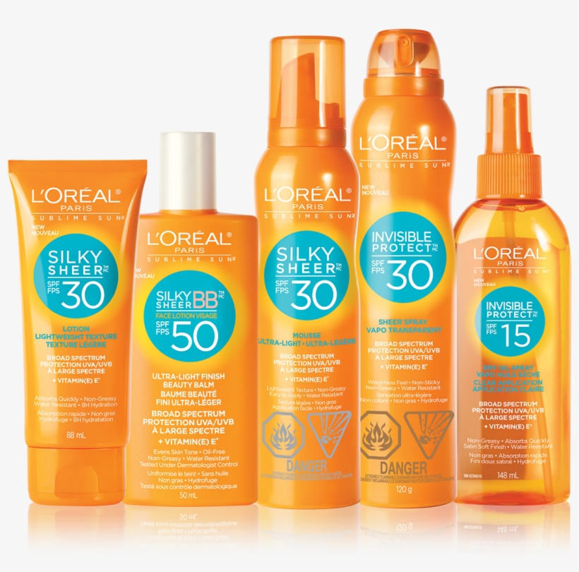 L Oreal Sun Protection, transparent png