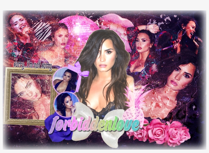 Demi Lovato - Photomontage, transparent png