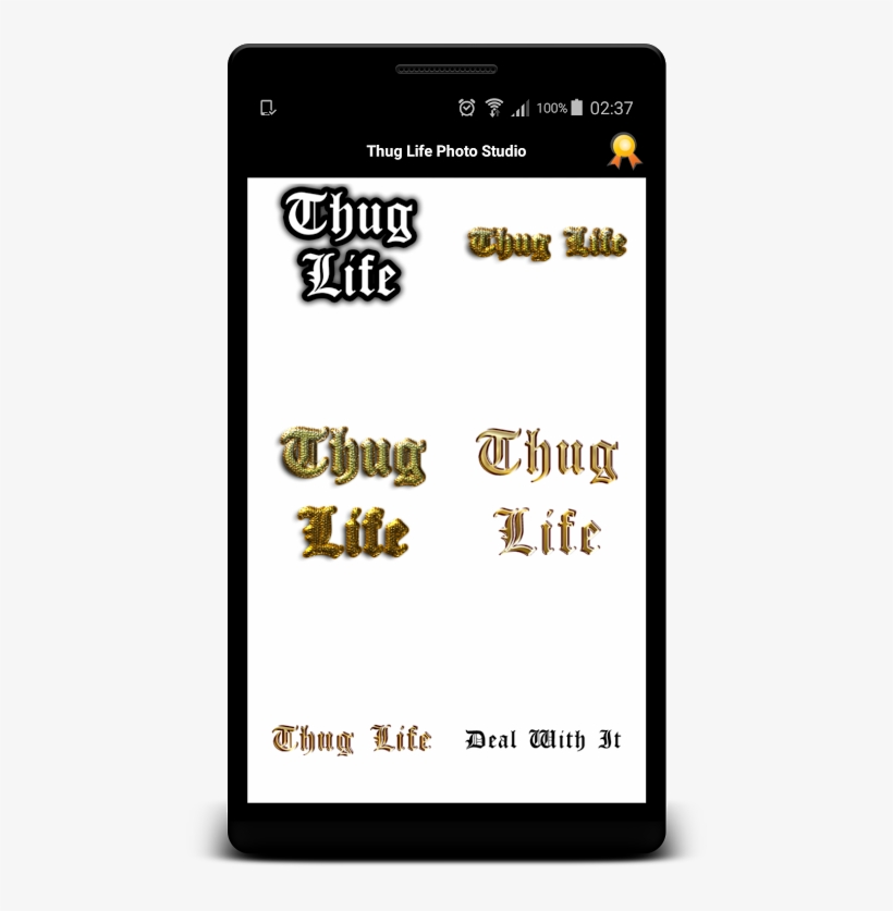 Thug Thug Cool Thuglife Freetoedit Source - Android, transparent png
