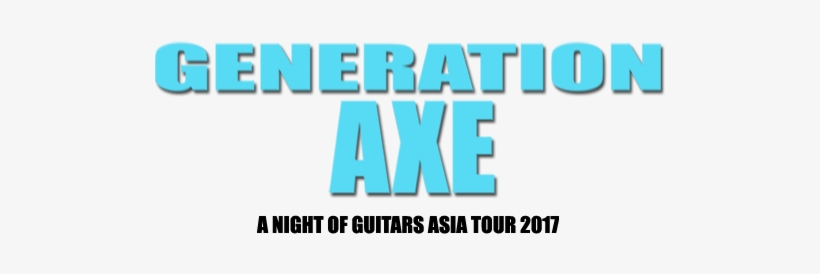 Live Concert In Jakarta - Generation Axe Logo Png, transparent png