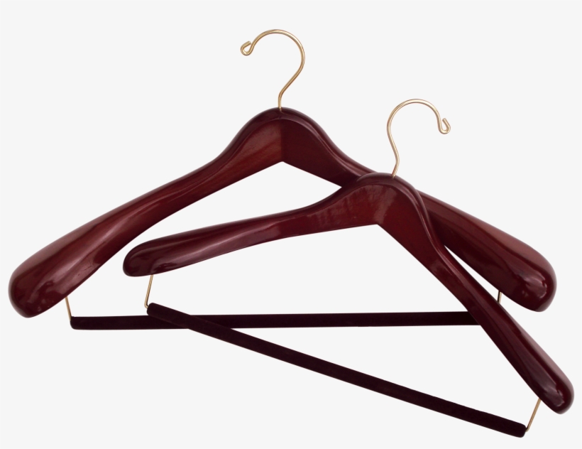 Hangin' Tough - Hanger Project Luxury Wooden Suit Hanger, Large, Men's,, transparent png
