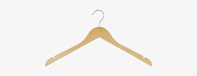 Natural Slim Coat Hangers - Wooden Pants Hangers Natural, transparent png