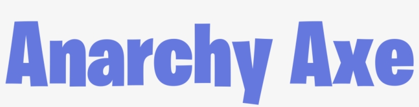 Anarchy Axe Fortnite Png Logo - Video Game, transparent png