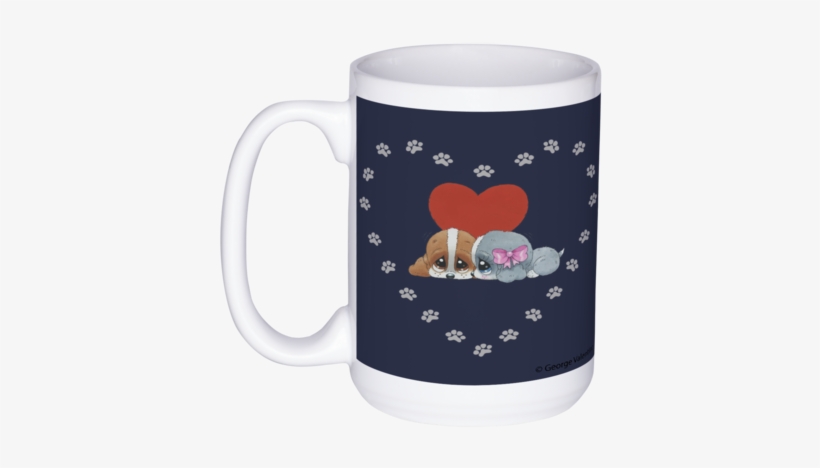 Puppy Love 15oz Mug - Beer Stein, transparent png