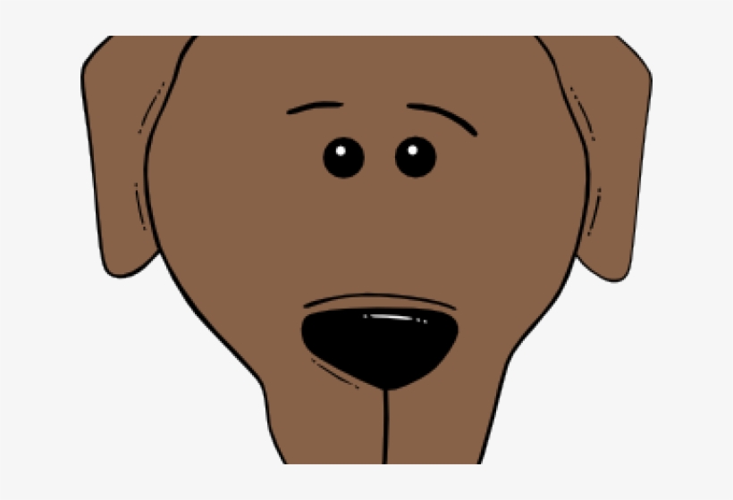 Lab Dog Face Cartoon, transparent png
