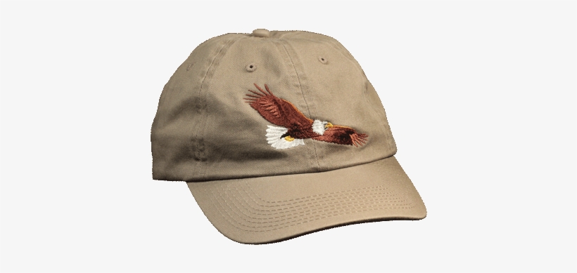 Eagle Flying Embroidered Cap - Baseball Cap, transparent png