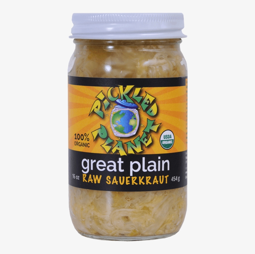 Plain Organic Fermented Sauerkraut - Beat Kraut, 6 Of 16 Oz, By Pickled Planet, transparent png