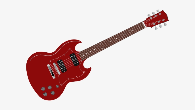 Guitarra Electrica Ibanez Roja, transparent png