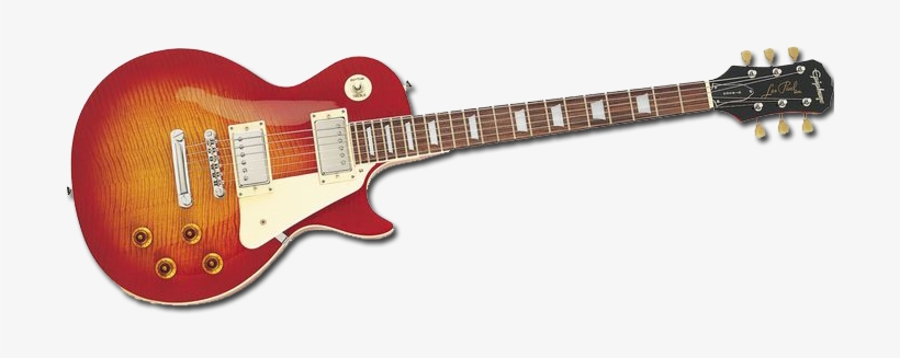 Epiphone Les Paul Image - Epiphone Les Paul Classic Sunburst, transparent png