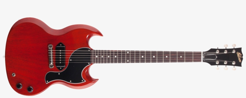 Gibson 2018 Sg Junior Vintage Cherry Sgjr18vcnh - Squier Affinity Series Stratocaster Hss Lake Placid, transparent png