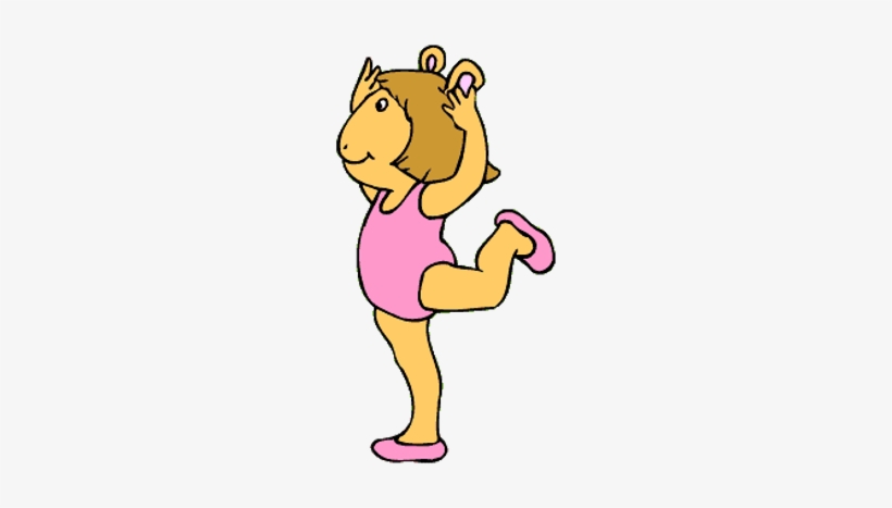 Arthur's Sister Doing Ballet - גילי מארתור, transparent png