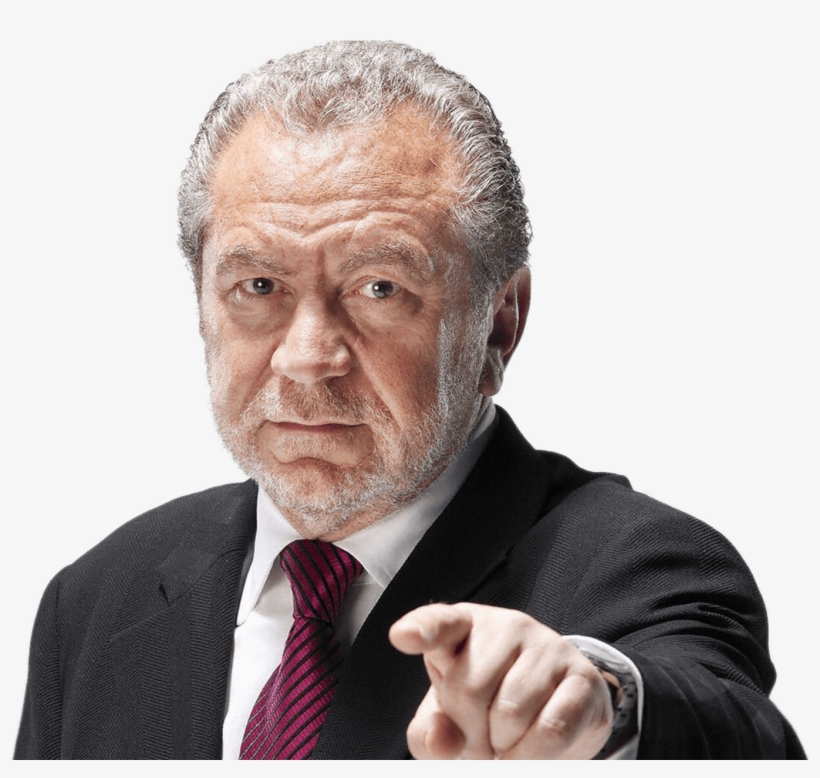Free Png Businessman Pointing In Camera Png Images - Alan Sugar, transparent png