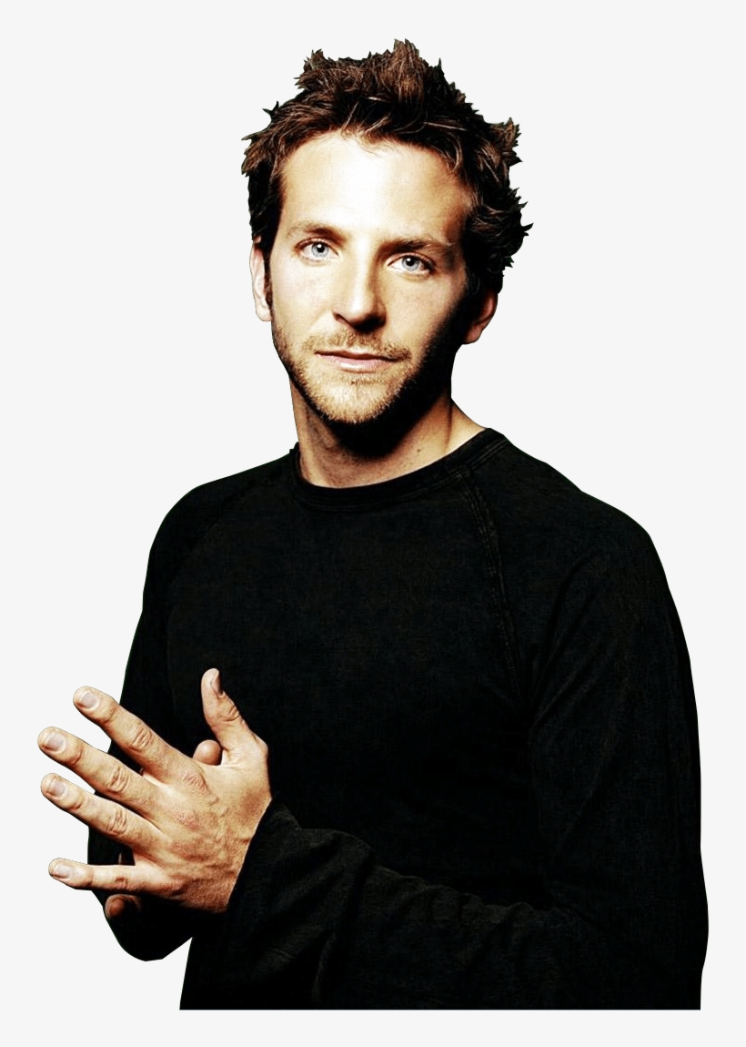 Bradley Cooper Portrait - Bradley Cooper Actor Star Art 32x24 Poster Decor, transparent png