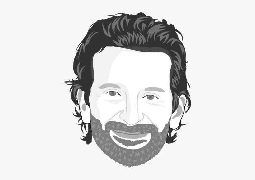 Bradley Cooper Dem Blu I's Caricate Of Bradley Cooper - Bradley Cooper, transparent png