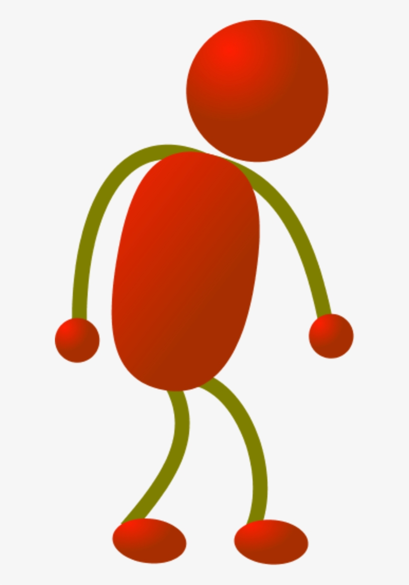 Stick Man Tired - Clip Art, transparent png