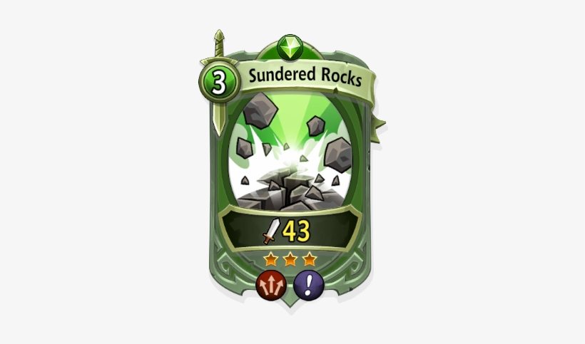 Sundered Rocks - Super Rares Battlehand Trix, transparent png