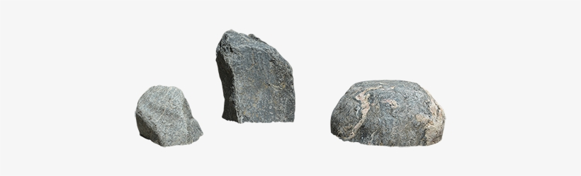 These Three Rocks Have Been Cropped With The Background - Boulder, transparent png