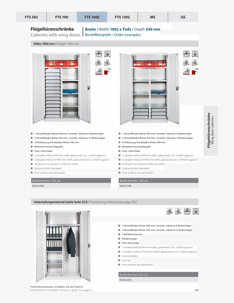 Lokoma Catalog Drawer Systems Workbenches Wingdoor - Mat.-/kleiderschrank Mk 1000 3böden,1hutb.,1rohr,1trennw., transparent png