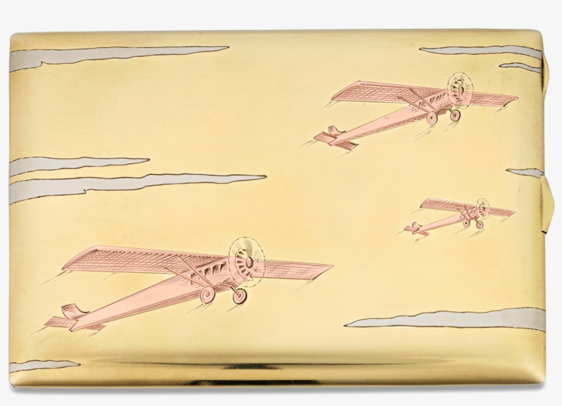 Tri-color Gold Cigarette Case By Black, Starr & Frost - Black, Starr & Frost, transparent png