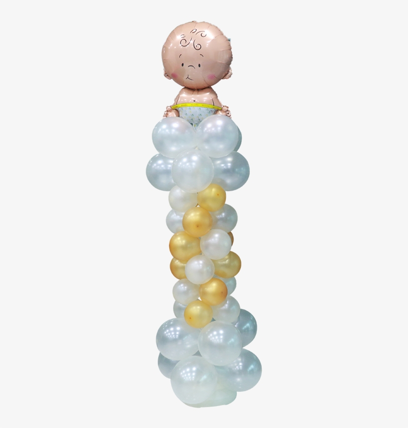 Column Arch For Baby Shower - Baby Shower, transparent png