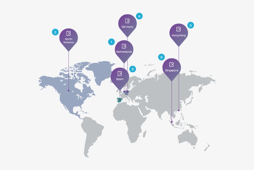 Invest Cryptocurrency Into Something Real - World Map Flat No Background, transparent png