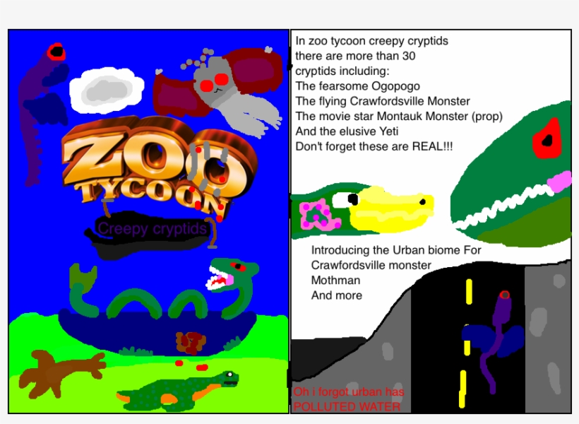 Zoo Tycoon Creepy Cryptids - Zoo Tycoon 2, transparent png