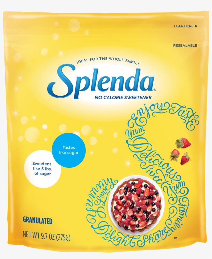 Splenda No Calorie Sweetener, Granulated - Splenda Granulated, transparent png