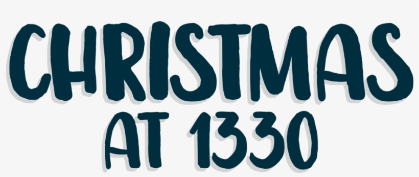 Christmas At 1330 Text, transparent png