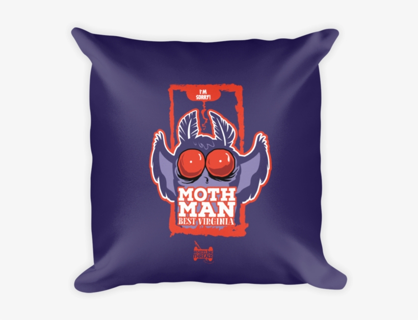 Mothman Pillow - Square Pillow, transparent png