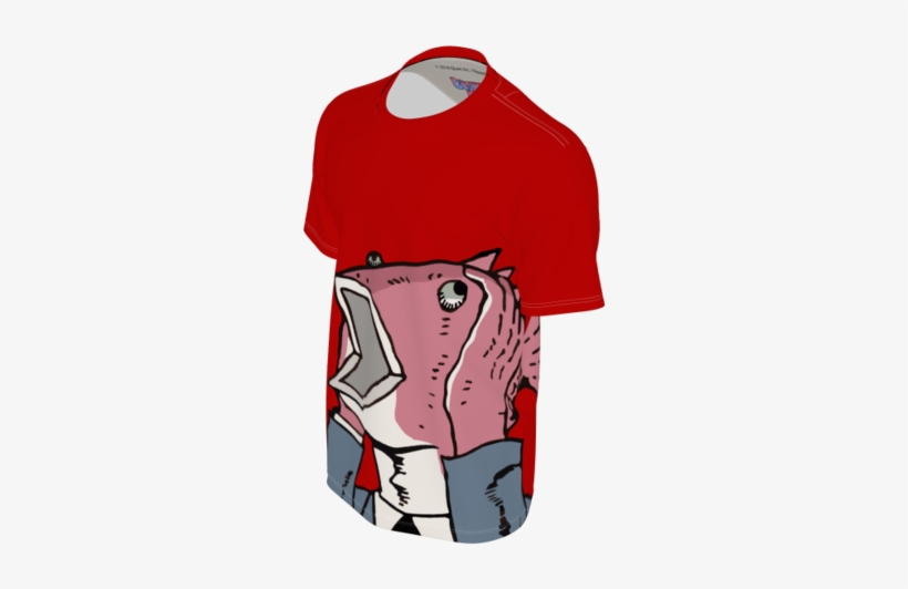 Suprised Business Fish Shirt - Illustration, transparent png