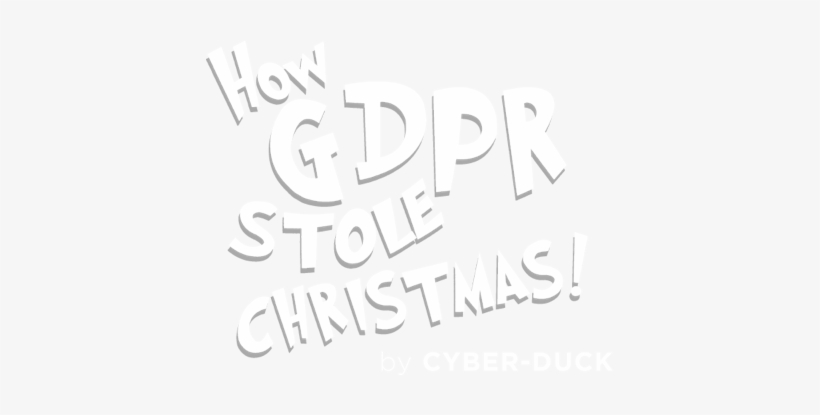 How Gdpr Stole Christmas - General Data Protection Regulation, transparent png