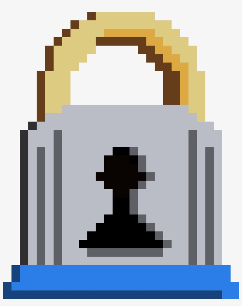 Lock - Lock Pixel Art Transparent, transparent png
