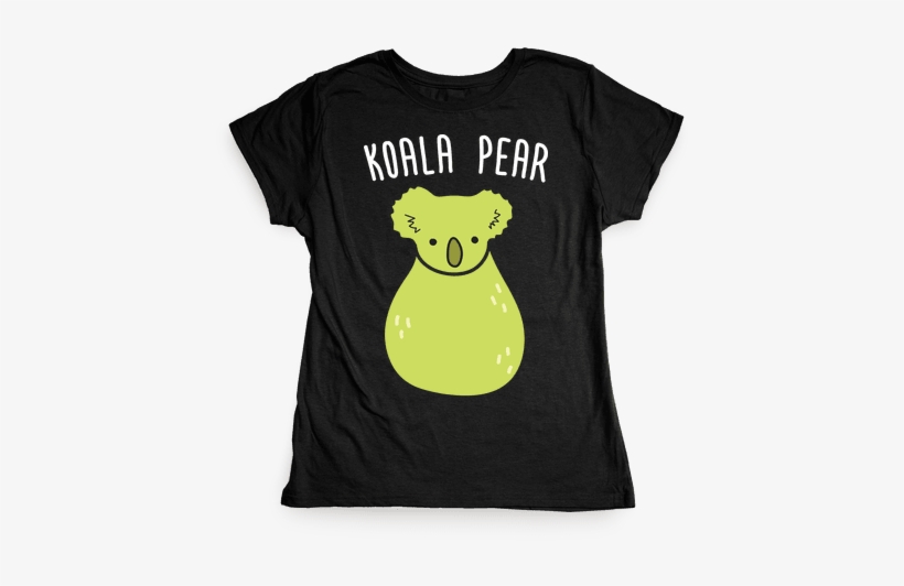 Koala Pear Womens T-shirt - Emo T Shirt, transparent png