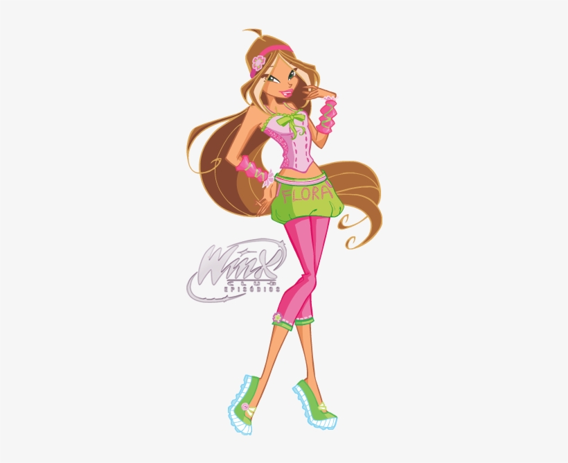 Flora Excercise - Winx Club Flora Season 4, transparent png