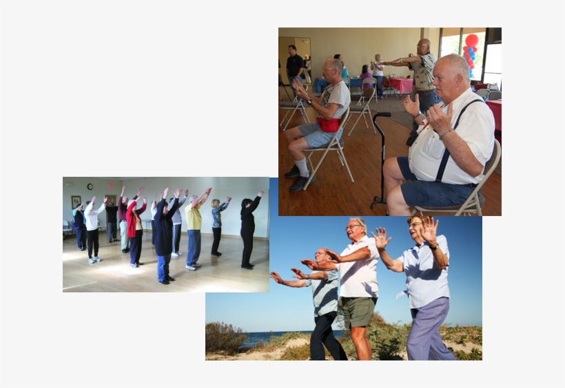 Physical Activity And Exercise - Idosos A Fazer Ginástica, transparent png