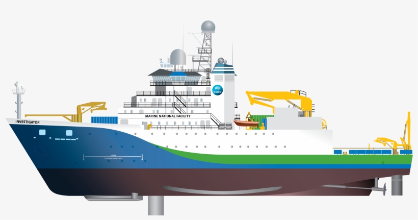 What Rv Investigator Will Look Like - Research Vessel No Background, transparent png