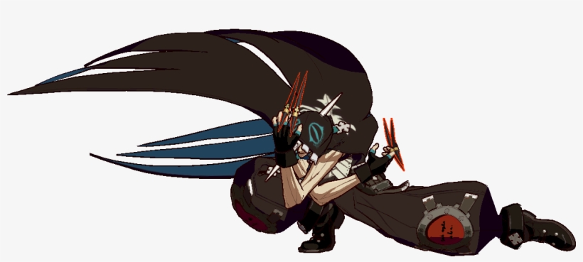 Ggxrd-r Raven 2k - Cartoon, transparent png