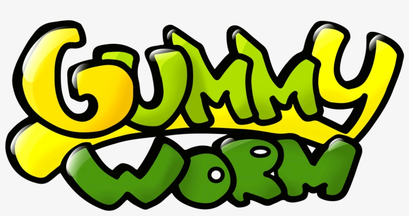 Gummy Worm Logo - Gummy Worms Clip Art, transparent png