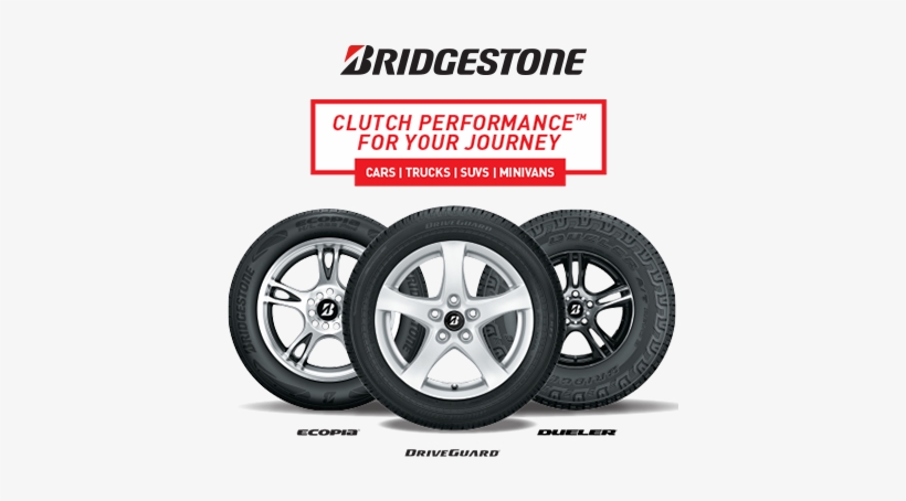Clutch Performance For Your Journey - Bridgestone New, transparent png