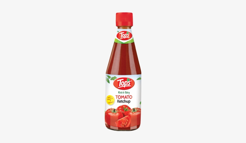 Tomato Ketchup - Tops Saus, transparent png