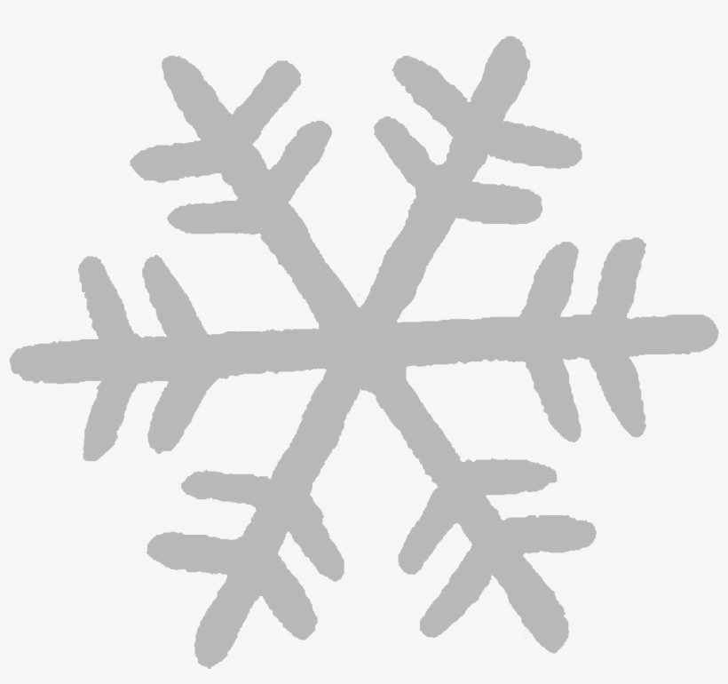 The Graphics Monarch - Snowflake Silhouette, transparent png