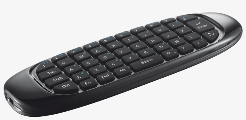 Gesto Smart Tv Wireless Keyboard With Air Mouse Pointer - Trust Gesto Smart Tv Wireless Keyboard With Air Mouse, transparent png