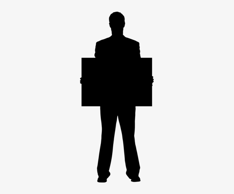 13839, Black Silhouette - Silhouette, transparent png